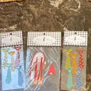 Meri Meri Accents Tie and Indian Set Rare